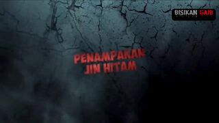 penampakan jin hitam