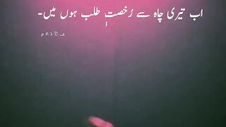 اب تیری چال سے رخصت طلب