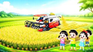 Harvest Time Joy Kids Discover Modern Rice Farming