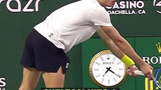 He Faced A 150mph Serve And This Happened... 2025