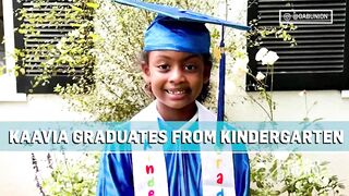 Dwyane Wade, Gabrielle Union's Daughter Kaavia Graduates Kindergarten.