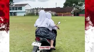 1 day  belajar naik motor