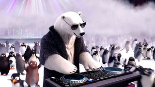 You Won’t Believe This Polar Bear Party!