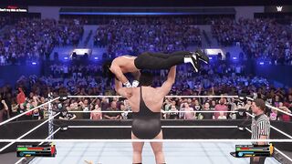 Andre The Giant SPLASH On Roman Reigns!!#wwe2k25gameplay