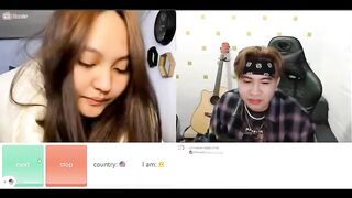 YOUTUBERS OMETV PRANK SHE KNOWS WHAT I'M LOOKING AT!!! OMEGLE OMETV PRANK