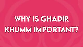 Shia Muslims across the world observe Eid-e Ghadir.