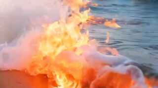 Big fire in world