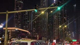 Night view of dubai