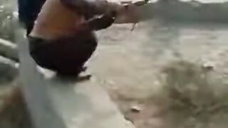 A funny gun fire