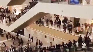 shopping mall collapsing