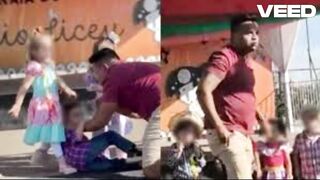 [Link Video 18++] homem agride crianca em festa junina