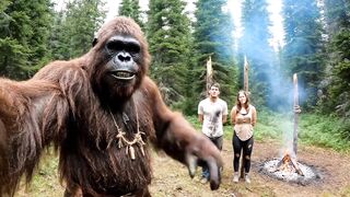Bigfoot VLOG: Cooking Delicious Pizza in the Wild