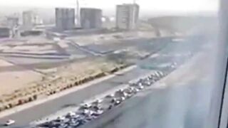 Video Situasi Kemacetan di Iran, Warga Tinggalkan Teheran Pasca Eskalasi Serangan Israel
