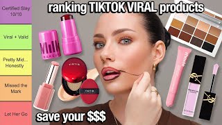 I Ranked TikTok's Most VIRAL Makeup Products