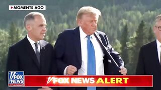 GOING HOME_ Trump says he has to 'be back' amid rising tensions in Middle East.