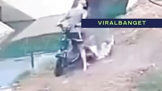 Viral 3 anak kesetrum
