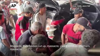 Dozens killed in Gaza while waiting for aid, witnesses and officials say.