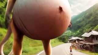 Doctors Rescue Pregnant Monkey from Harsh Village Conditions | Emotional Viral Story