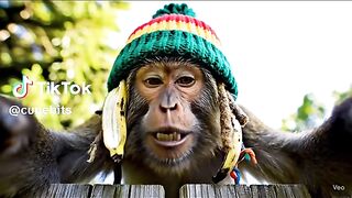Rasta Monkey Caught on Camera? | AI Video or Real Bigfoot Sighting?