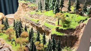 diorama, Forest, a hunter