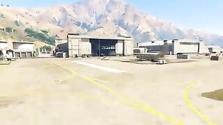 GTA 5 - Chernobog Destroys everything in it's path. Cinematic destruction & 5-star police chase.