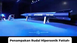 Video Penampakan Rudal Hipersonik Fattah-1 Iran yang Berhasil Menembus Iron Dome Israel