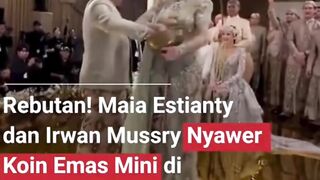 momen menarik pada rangkaian acara pernikahan Al Ghazali dan Alyssa Daguise