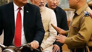 Trump, Modi & Putin Stopped by Kim Jong Un ! ???? #funny #shorts.