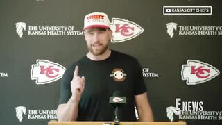 Travis Kelce Addresses Speculation He Lost 25 Pounds _ E! News.