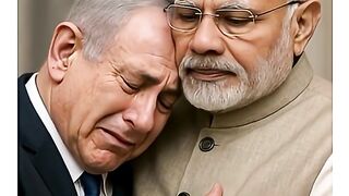 naitun yahoo cry with modi #funny #comedy #israel #iran #battle #shorts.