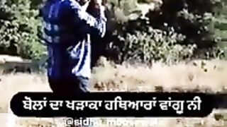 sidhu moose wala gun firing 2