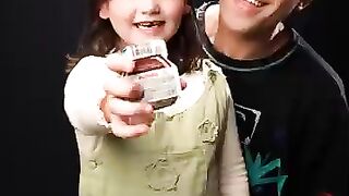 Small, Big, Giant Nutella Chocolate Ice Cream Challenge Part 1