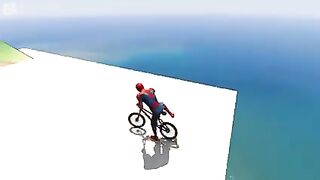 GTA 5 SPIDERMAN vs HULK Epic Ragdolls Ep.6 (Fails & Funny Moments Flooded Los Santos)