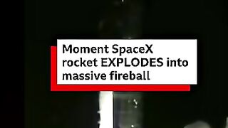 SpaceX Starship Explodes During Texas Flight Test Prep | Shocking Footage