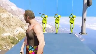 GTA 5 TREVOR VS KERMIT The FROG