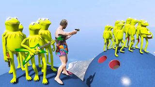 GTA 5 TREVOR VS KERMIT The FROG 2