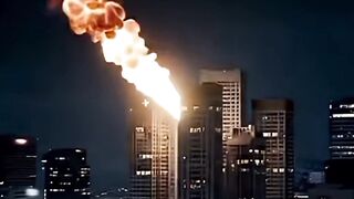 ISRAELI IMPORTANT BUILDING DESTROYED BY IRANIAN MISSILE