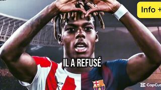 Nico Williams refuse le Bayern : cap sur le Barça ! ????⚽