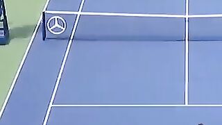 "Grigor Dimitrov Shocks Crowd with INSANE Drop Shot! ???????? #TennisMagic"