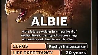 Adorable Baby Pachyrhinosaurus Joins Herd on Epic Journey 2