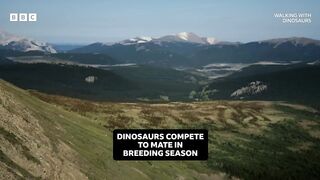 Epic Pachyrhinosaurus Mating Season Clash | Walking With Dinosaurs