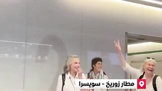 استقبال شعبي لنشطاء سويسريين
