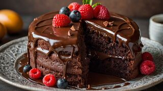 Lazy Chocolate Cake ????