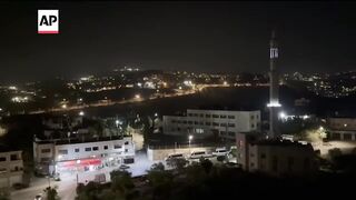 Sirens in Ramallah as Israel intercepts Iran missiles.