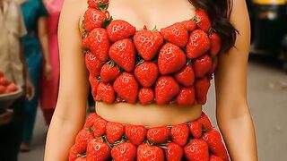 Who made you say WOW with their edible outfit? ????