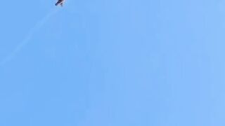 Jordanian F-16 Downs Iranian Shahed Drone Over Aqaba! (En Route to Israel) ????????????????????????