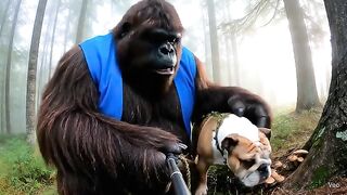 Bigfoot Builds Mansion for Diesel the Bulldog