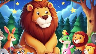 The Clever Rabbit and the Lion _ Moral Story for Kids _ Animated Jungle