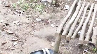 Video Penampakan Kantor “Tipsani Tipu Sana Tipu Sini” Berupa Pondok Lesehan di Tengah Hutan