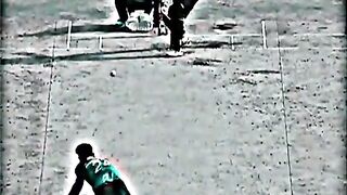 Wow what a swing they bowled out a wicket